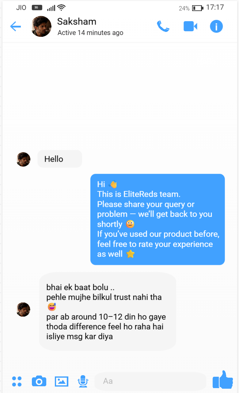Customer review